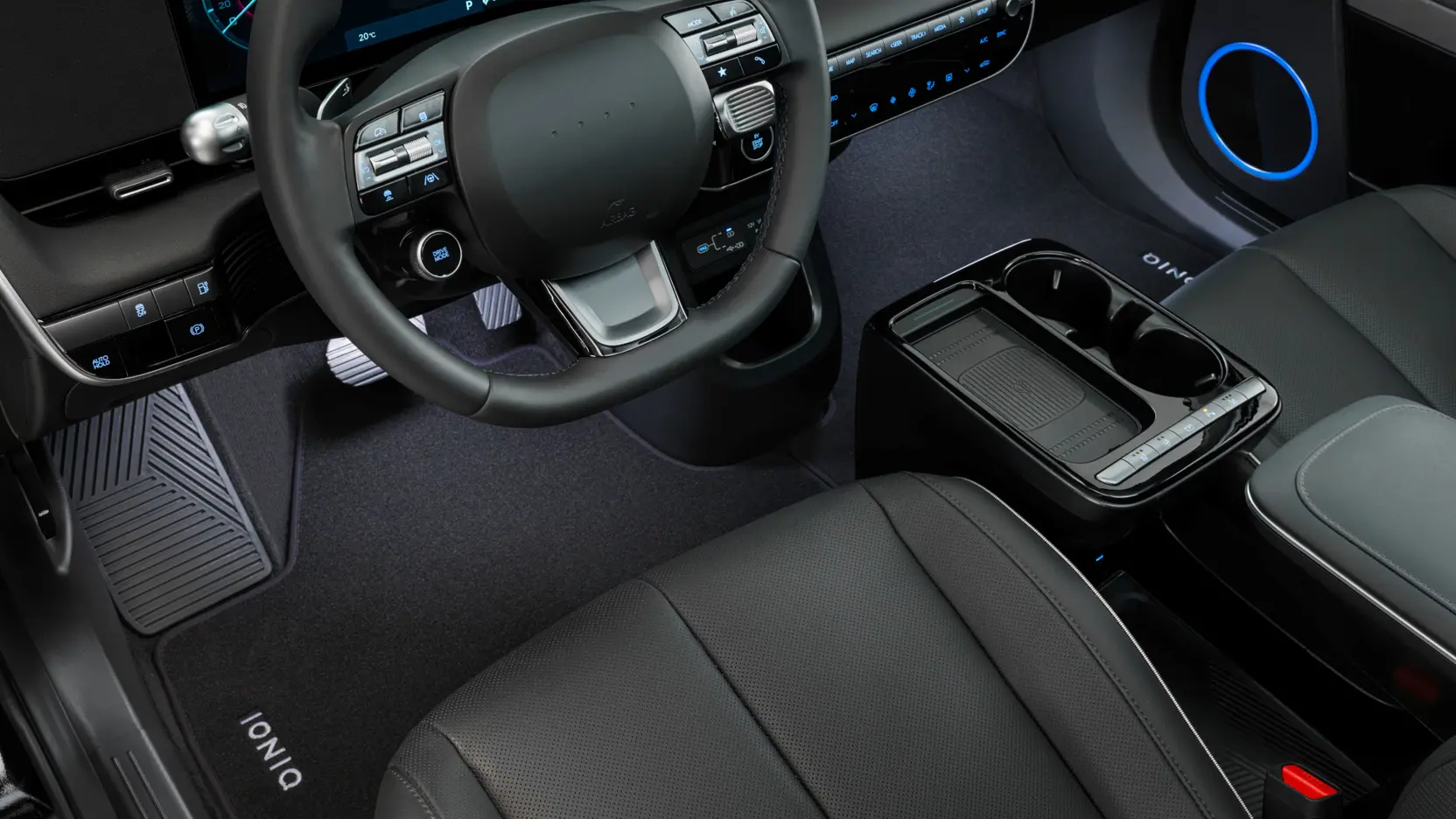 IONIQ 5 LED-Fußraumbeleuchtung, weiß