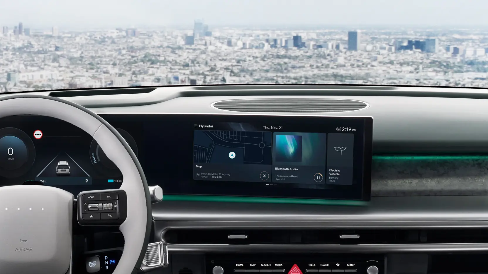 Hyundai IONIQ 9 Interior Music Screen EU 10