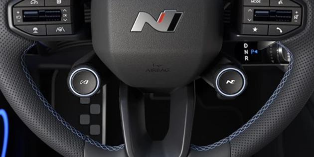 Hyundai Ioniq 5 N Interior 2023 Shot 55 N Button Steeringwheel